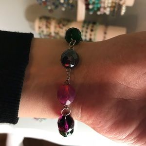 Multi-color Crystal Bracelet